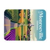 Monroeville USA Magnet (Horizontal)