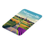 Monroeville USA Magnet (Linke Seite)