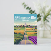 Monroeville USA Postkarte (Stehend Vorderseite)
