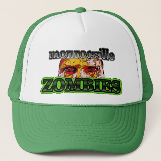 monroeville Zombiehut Truckerkappe (Vorderseite)