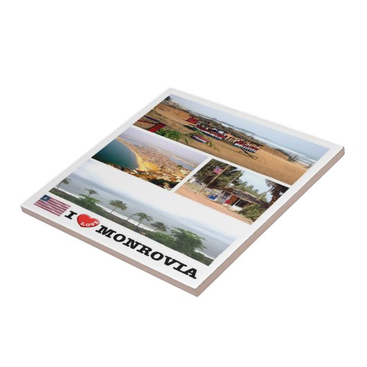 MONROVIA I Liebe, Mosaik, Liberia, Fliese (Seite)