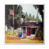 MONROVIA, Liberia, Afrika, Fliese (Vorderseite)