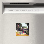 MONROVIA, Liberia, Afrika, Kühlschrank Magnet (In Situ (Geschirrspüler))