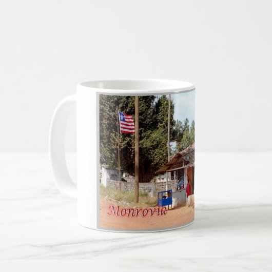 Monrovia - Liberia - Kaffeetasse (Vorderseite Links)