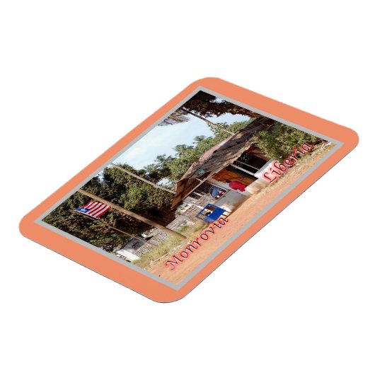 Monrovia - Liberia - Magnet (Linke Seite)