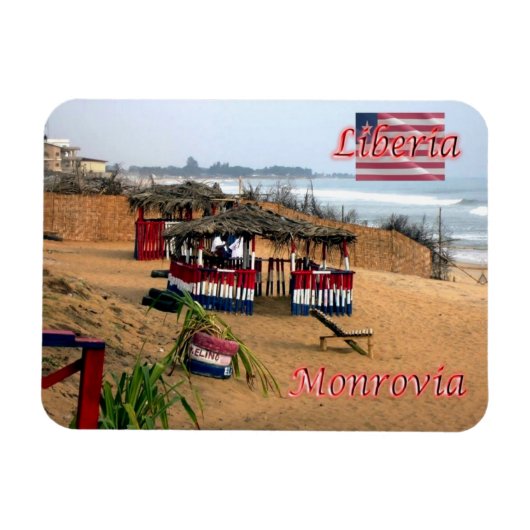 Monrovia - Liberia - Panorama - Magnet (Horizontal)