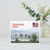 Monrovia - Liberia - Panorama - Postkarte (Stehend Vorderseite)