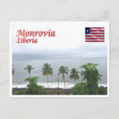 Monrovia - Liberia - Panorama - Postkarte (Vorderseite)