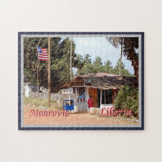 Monrovia - Liberia - Puzzle (Horizontal)