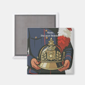 Mons Ducasse Doudou Magnet (Vorderseite/Rückseite)