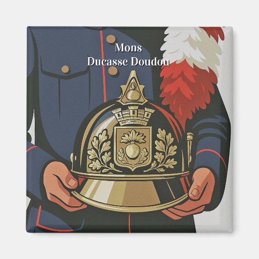 Mons Ducasse Doudou Magnet (Vorne)