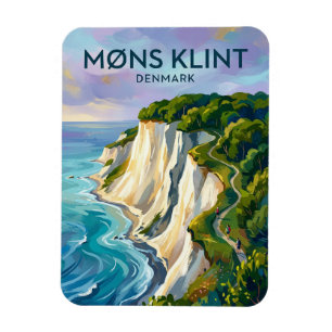 Møns Klint Dänemark Magnet