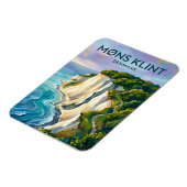 Møns Klint Dänemark Magnet (Linke Seite)