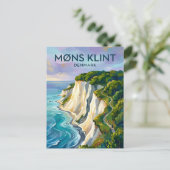 Møns Klint Dänemark Postkarte (Stehend Vorderseite)