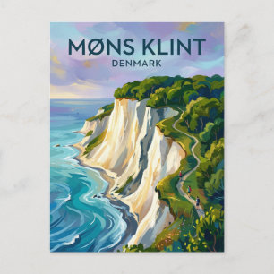 Møns Klint Dänemark Postkarte