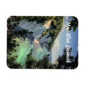 Møns Klint Denmark stilisiert Magnet (Horizontal)