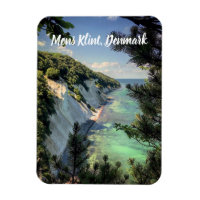 Møns Klint Denmark stilisiert