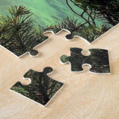 Møns Klint Denmark stilisiert Puzzle (Seite)