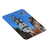 Mons oder Bergen alte Stadt in Belgien Reise Magnet (Rechte Seite)