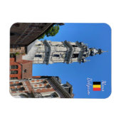 Mons oder Bergen alte Stadt in Belgien Reise Magnet (Horizontal)