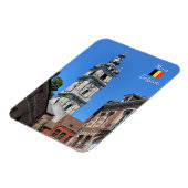 Mons oder Bergen alte Stadt in Belgien Reise Magnet (Linke Seite)