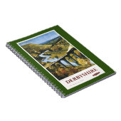 Monsal Dale, Zug und Viadukt Britische Eisenbahn Notizblock (Rechte Seite)