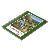 Monsal Dale, Zug und Viadukt Britische Eisenbahn Notizblock (Linke Seite)