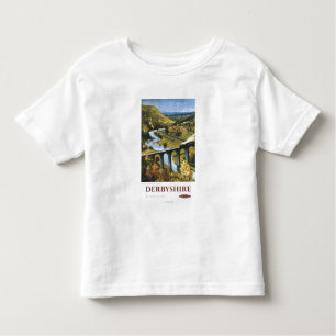 Monsal Tal, Zug und Viaduct British Rail Kleinkind T-shirt