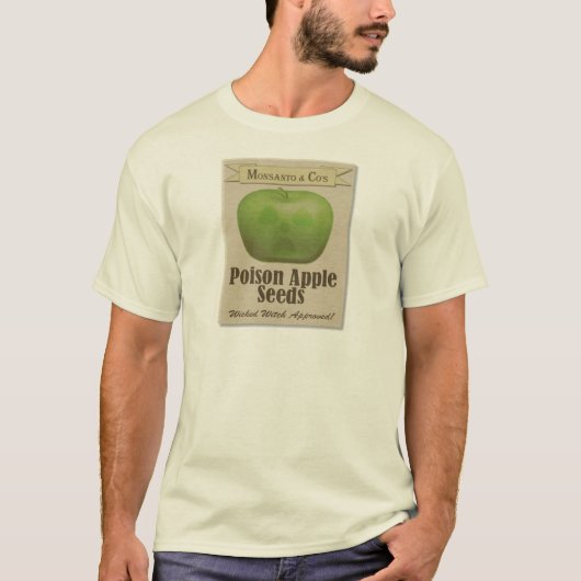 Monsanto Gift-Apple-Samen T-Shirt (Vorderseite)