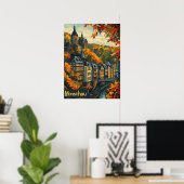 Monschau Deutschland Poster (Heimbüro)