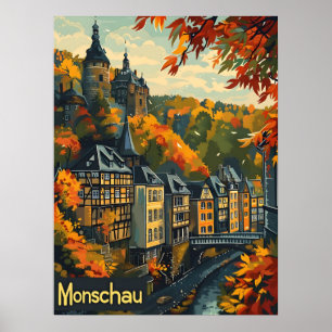 Monschau Deutschland Poster