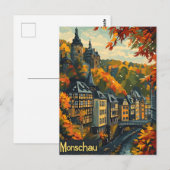 Monschau Deutschland Postkarte (Vorne/Hinten)