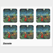 Monschine Sonata 2006 Quadratischer Aufkleber (Blatt)