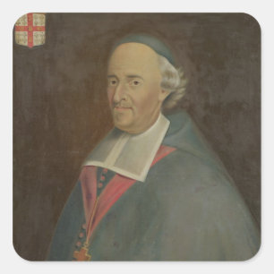 Monseigneur de Montmorency-Laval Bishop Quadratischer Aufkleber