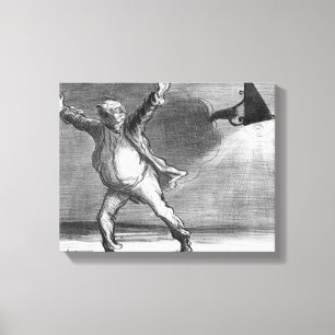 Monsieur Babinet entscheidet sich, die Sonne zu Leinwanddruck