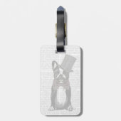 Monsieur Bulldog 2 Gepäckanhänger (Rückseite vertikal)