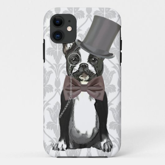 Monsieur Bulldog Case-Mate iPhone Hülle (Rückseite)