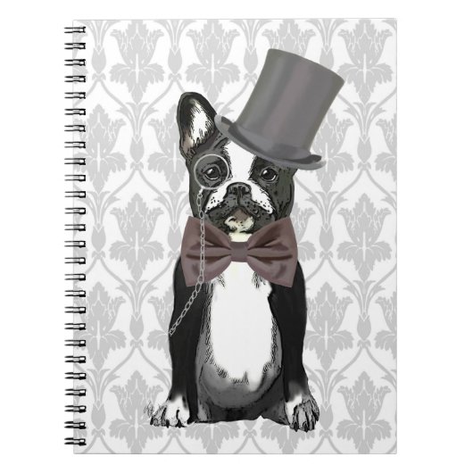 Monsieur Bulldog Notizblock (Vorderseite)