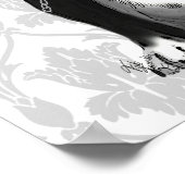 Monsieur Bulldog Poster (Ecke)