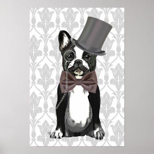 Monsieur Bulldog Poster (Vorne)