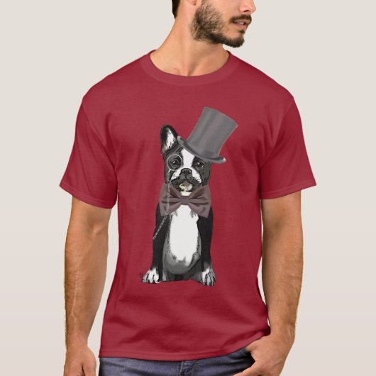 Monsieur Bulldog T-Shirt (Vorderseite)