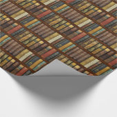 Monsieur Fancypantaloons' Instant Library Bookcase Geschenkpapier (Ecke)