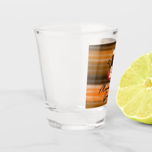 Monsieur Guru 4 Schnapsglas (Links)