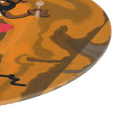 Monsieur Guru 4 Schneidebrett (Ecke)