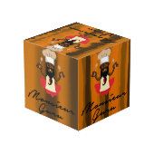 Monsieur Guru Würfel (Rückseite Schrägansicht)