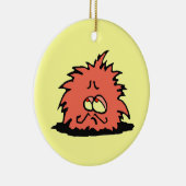 „MONSIEUR POUFF " KERAMIKORNAMENT (Rechts)