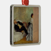 Monsieur und Madame Edouard Manet Edgar Degas-| Silbernes Ornament (Rechts)