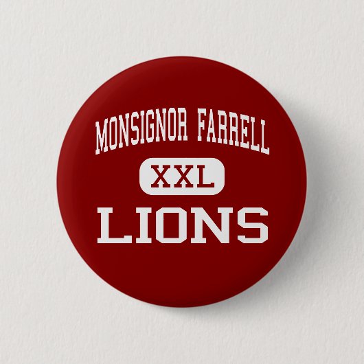 Monsignor Farrell - Löwen - hoch - Staten Island Button (Vorderseite)
