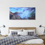 Monsoon at the Grand Canyon Leinwanddruck (Insitu (Schlafzimmer))