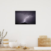 Monsoon Lightning Bolt, Arizona Poster (Küche)